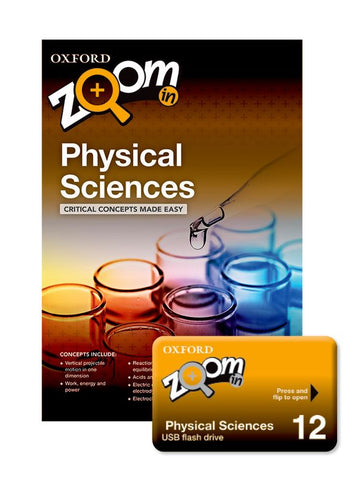 Zoom in Physical Sciences Grade 12 (USB & Practice Book)