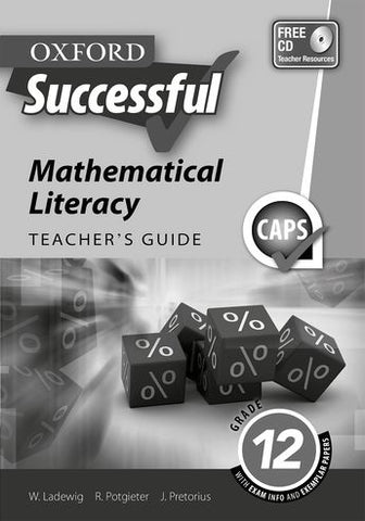 Oxford Successful Mathematical Literacy Grade 12 Teacher's Guide (Approved) - Elex Academic Bookstore