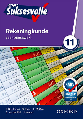 Oxford Suksesvolle Rekeningkunde Graad 11 Leerderboek
