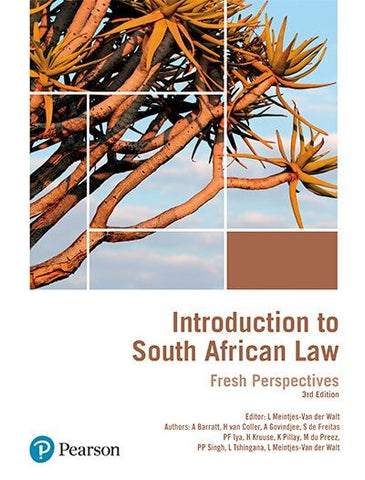 Introduction to South African Law Fresh Perspectives 3rd Edition