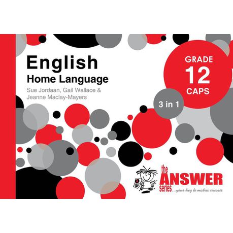 Grade 12 English HL 3-in-1 CAPS