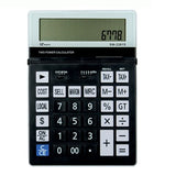 12 DIGIT DESKTOP CALCULATOR SMALL BLACK / WHITE 2015