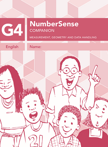 Number Sense Companion Workbook Gr 4 (English)
