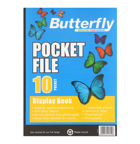 Butterfly Pocket File