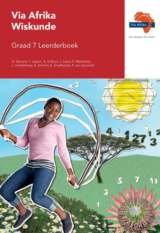 Via Afrika Wiskunde Graad 7 Leerderboek (Printed book.)