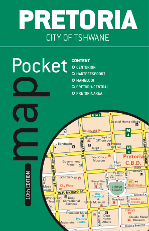Pretoria Pocket Map