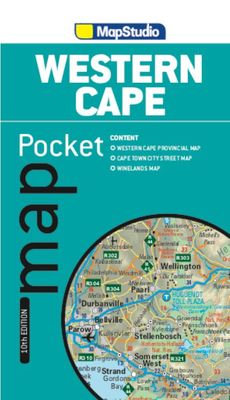 Pocket Map Western Cape (Sheet map, folded, 10th ed)