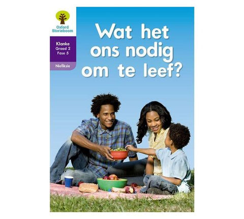 Oxford Storieboom Klanke Niefiksie Boek 2 Graad 2 Fase 5 Wat het ons nodig om