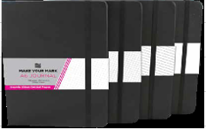 CTP A5 and A6 Journals New Rulings 2022 - Each (AVAILABLE IN BLACK ONLY)