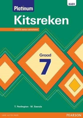 Platinum Kitsreken: Graad 7 KABV (Afrikaans, Staple bound)