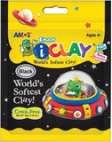 AMOS ICLAY 50gr PACKET ASSORTED DISPLAY - IC50DP12