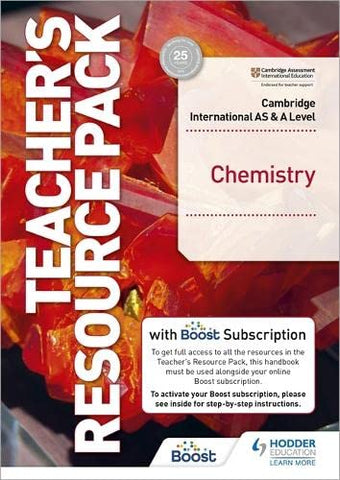 AS AND A LEVEL CHEMISTRY TEACHER'S RESOURCE PACK