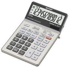 Sharp EL387V Multi Function Calculator