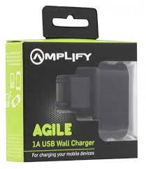 Amplify Agile Series single USB 1A wall charger
