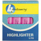 4STATIONERY HIGHLIGHTERS