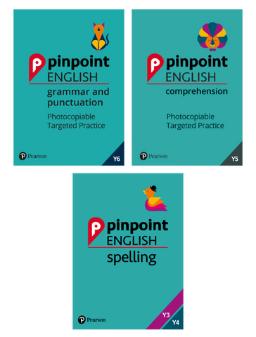 Pinpoint English: Grammar and Punctuation Pack Years 3-6 : Photocopiable Targeted Practice