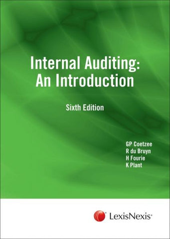 Internal Auditing: an Introduction 6th Edition