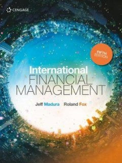 INTERNATIONAL FINANCIAL MANAGEMENT 5th Edition