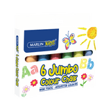 CHALK JUMBO 6'S COLOURED
