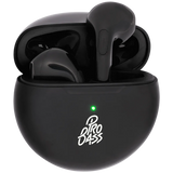 Pro Bass Future Series True Wireless Earphones with Charging Case - Black