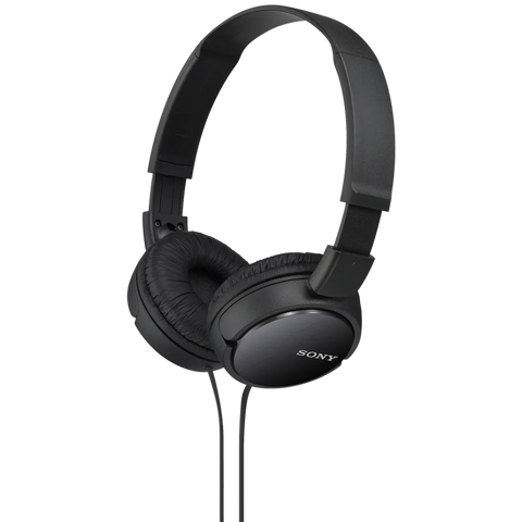 Sony MDR-ZX110 Foldable Headphones - Black