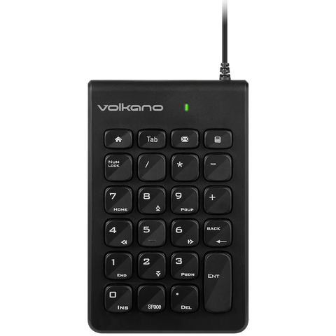 Volkano Numeric Series USB Numeric Keypad - Black