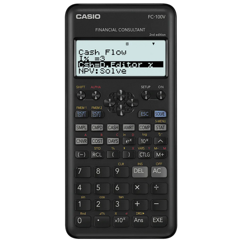 Casio FC100V Financial Calculator