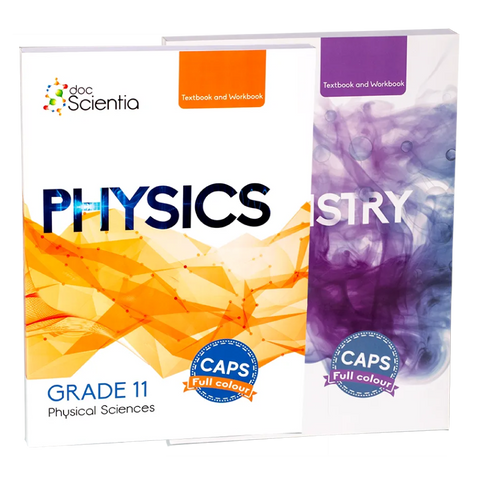 Bundle: Grade 11 Physics and Chemistry Textbook and Workbook Physical Sciences Full Colour