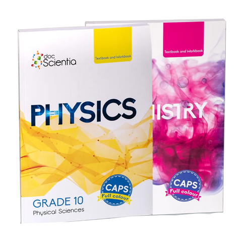 Bundle: Grade 10 Physics and Chemistry Textbook and Workbook Physical Sciences Full Colour