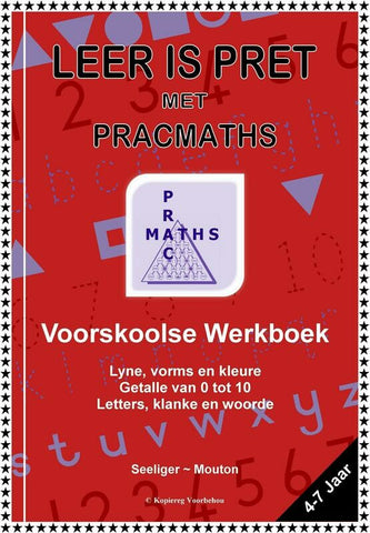 Leer is Pret - Voorskoolse Werkboek