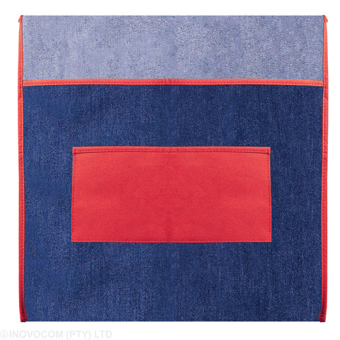 Treeline 385mm Denim Chair Bag Red