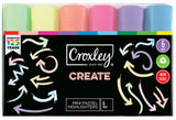 CROXLEY Create mini highlighters Pastel 6 pack
