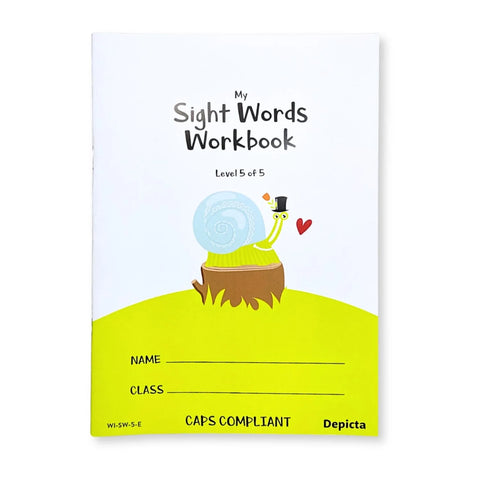 My Sight Words Workbook — Level 5 of 5