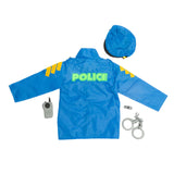 Policeman - Police Officer Costume Set With Accessories - Deluxe - Light Blue