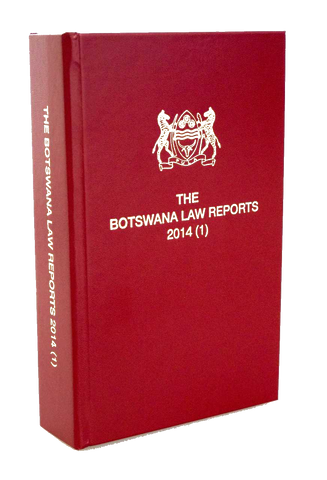 Index to the Botswana Law Reports Cumulative Index (2016-2018)