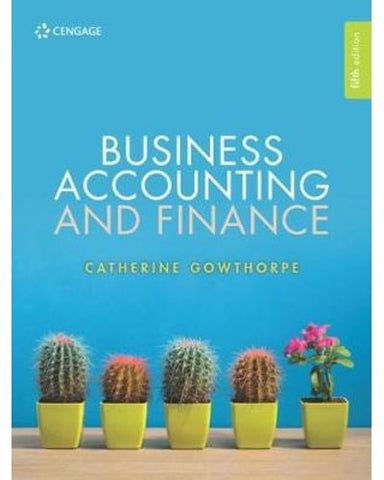 BUSINESS ACCOUNTING & FINANCE 5th Edition