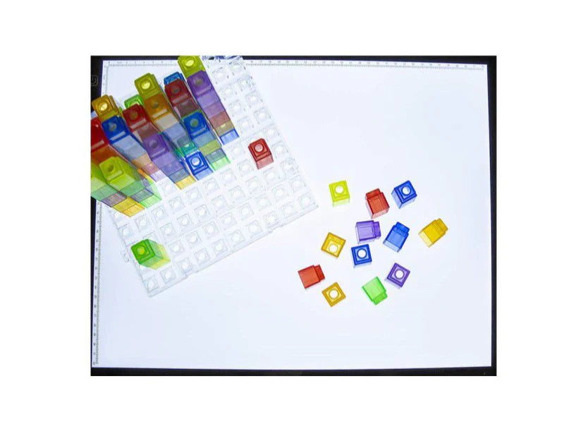 Counting Stacking Cubes 100 Piece With Board – Elex Academic Bookstore