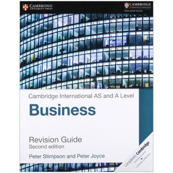 Cambridge International AS & A Level Business Revision Guide