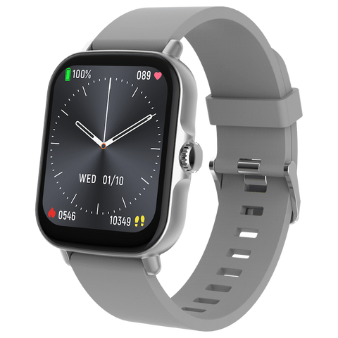 Volkano Active Tech Serene series Watch with heart rate monitor - Silver