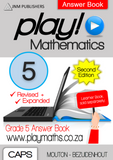 Play! Mathematics Grade 5 ANSWER BOOK