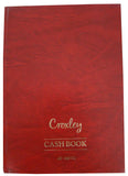 CROXLEY JD168 Account Book A4 Full Bound 288 Page Treble Cash Pack of 2