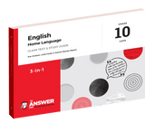 The Answer Series: Grade 10 English HL 3-in-1 CAPS 3 Year License (e-book)
