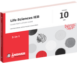 The Answer Series: Grade 10 Life Sciences 3-in-1 IEB - 3 Year License (e-book)