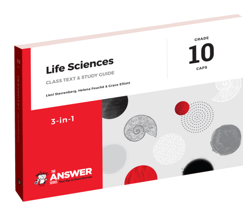 The Answer Series: Grade 10 Life Sciences 3-in-1 CAPS 3 Year License (e-book)