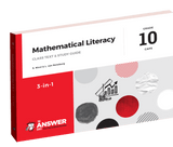 The Answer Series: Grade 10 Maths Literacy 3-in-1 CAPS - 3 Year License (e-book)
