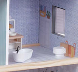 Zookabee - 3 Storey Wooden Doll House - Furnished