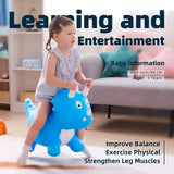 Ride On Hopper Animal Dinosaur With Music Sounds With Pump In Gift Box