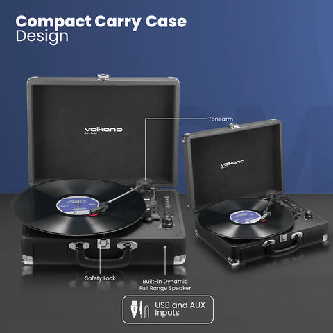 Volkano Retro Series Turntable