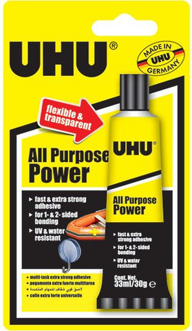 UHU All Purpose power adhesive 30g Tube