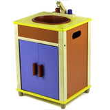 Viga Wooden Kitchen Toy Sink Role Play